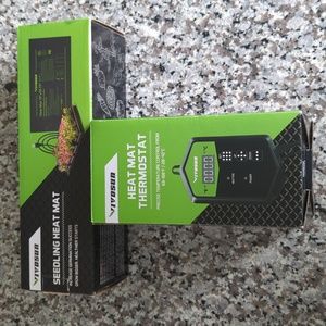 Seedling Warming Mat and Thermostat